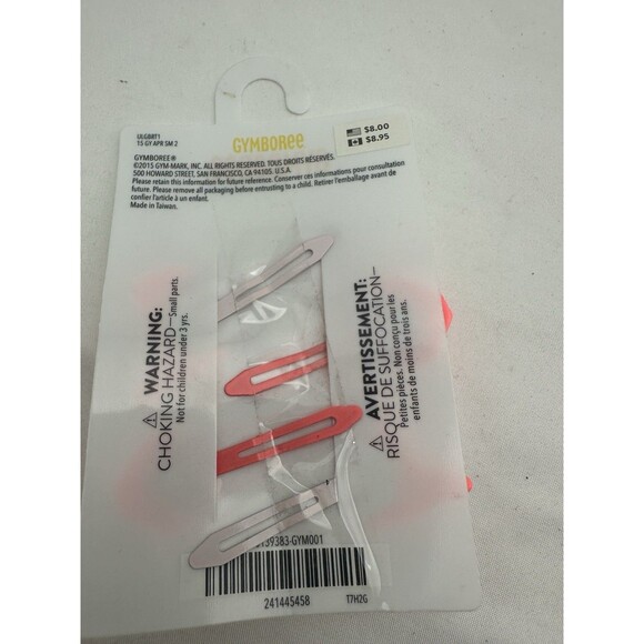 Gymboree Snap Clip Hair Accessories NEW Island Cruise Parrot Gems - Picture 3 of 4